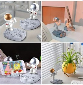 Resim Mini Astronot Model Telefon Ve Tablet Tutucu Standı 5250 Diğer 