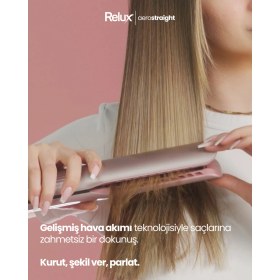 Resim Relux Rhs9000p Aerostraight Havalı Saç Düzleştirici 