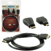 Resim Hdmi Kablo 1.5 Metre 3'lü Set Powermaster Micro Hdmi Hdmi Mini Hd 