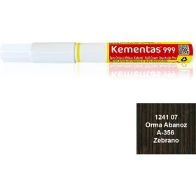 Resim Kementaş Tam Örtücü Rötuş Kalemleri 1241 07 Orma ABANOZ-A-356ZEBRANO Orta T.ö.rkalem 