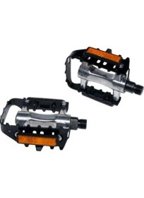 Resim M-Wave Vp Alüminyum Reflektörlü Düz Pedal 