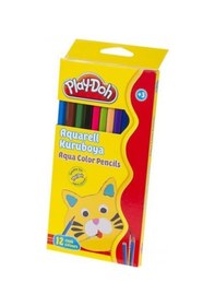 Resim Play-Doh Aquarell Kuru Boya Tam Boy 12 Renk 