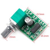 Resim Genel Markalar Pam8403 Pot Ayarlı Mini Digital Amplifier Board 2x 3w 2 Kanal 5v Anfi Kiti 