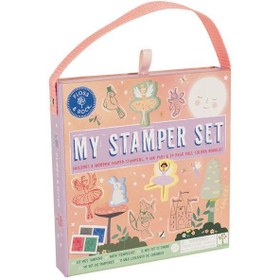 Resim Floss&rock Bale Dansçıları Renkli Damga Seti ve Kitapçığı 