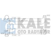 Resim KALE 348200 Turbo Radyatoru Intercooler (renault: Laguna Iıı 2.0 Dci ) 144960001r (WC535793) 