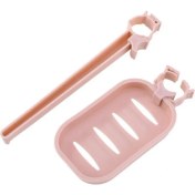 Resim Puluz 3 Adet Lavabo Asma Depolama Rafı Pembe ((Yurt Dışından) 