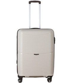 Resim Mçs V379 Aura Y.üretim Pp Valiz 65 Cm + 75 Cm Şampanya Set Kemik-acı Kahve 