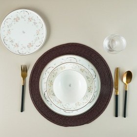 Resim Massimo Pinkmary 24 Parça 6 Kişilik Yemek Takımı 