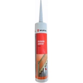 Resim Würth Şeffaf Silikon Asetat – 310 Ml 