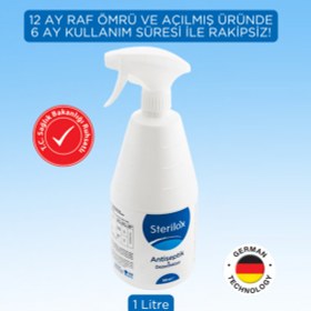 Resim Sterilox Antiseptik & Dezenfektan 1 LT 
