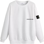 Resim Stone İsland Sweatshirt Ve Yama 226502568 Beyaz 