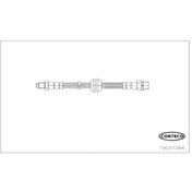 Resim CORTECO 19037284 Fren Hortumu On Mini R60 Cooper 10 (WF398477) 