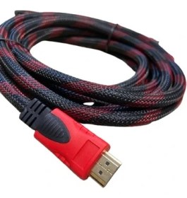 Resim Mtc HDMI Kablo 3 Metre 1.4 3D Full Hd 1080P 24K Gold Kaplama Ipek Örgülü HDMI Kablo Mtc mt H-02 