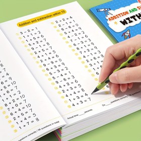 Resim 10, 20, 50, 100 İçinde Toplama ve Çıkarma Çalışma Kitabı: 1.-3. Sınıf Matematik Pratik Soruları - Hız Antrenmanları & Zamanlı Alıştırmalar - Ev Eğitimi veya Sınıf Kaynağı 