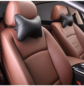 Resim Sones 2 Adet Mlc-06 Araba Boyun Yastığı Yumuşak Versiyonu Güzel Nefes Araba Oto Baş Boyun Yastığı Yastık Kafalık Yastık Pedi Siyah 