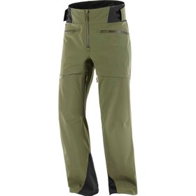 Resim Salomon Force 3l Pant Erkek Yeşil Kayak Pantolonu 