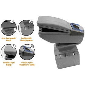 Resim Sürgülü Kolçak Gri / Icko60-G (541337875) 