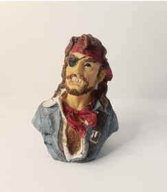 Resim Kumbara Banka Kutusu Birikim Karayip Korsanı Biblo Heykel Ev Süsü Dekor 