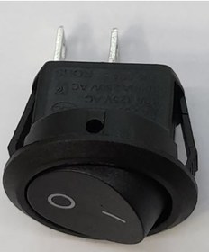 Resim Yuvarlak Anahtar Işıksız On-Off 2P 