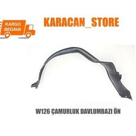 Resim Mercedes W126 Ön Sağ Çamurluk Davlumbazı 