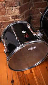 Resim Premier APK 1988 Piano Black Made in England Akustik Davul Seti (2.El) 