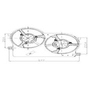 Resim KALE 12622210 ELEKTROFAN GRUBU PALIO 02- 1.3 JTD ALBEA 02- 1.3 JT 