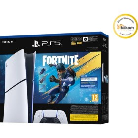 Resim Sony Playstation 5 Digital 825GB Fortnite V2 Bundle (Bilkom Garantili) 