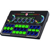 Resim Youtek Canlı Yayın Ses Kartı - Otg Dijital Kayıpsız İletim, Şarj Edilebilir, Taşınabilir, Karaoke Ve Podcast İçin İdeal 