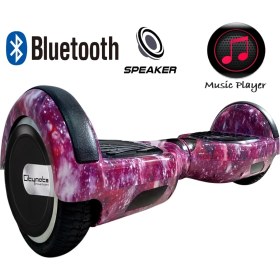 Resim Citymate Elektrikli Kaykay Hoverboard Bluetooth Hoparlörlü 6.5 Inch Akıllı Dengeli - Grafiti Desenli 