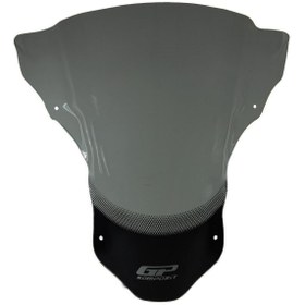 Resim GP KOMPOZİT Gp Kompozit Bmw S 1000 Rr 2019-2023 Uyumlu Baskılı Ön Cam Füme 43 Cm 