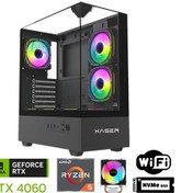 Resim Xaser XSR1096 R5-8400F 32 GB 1 TB M.2 NVMe SSD 8 GB RTX4060 Free Dos Masaüstü Oyuncu Bilgisayarı 