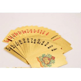 Resim Iskambil Kağıdı Dolar Poker Oyun Kartları Su Geçirmez Plastik Alt 