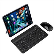 Resim DUHALINE Casper VIA L40 Tablet İçin Uyumlu Slim Şarjlı Bluetooth Klavye ve Mouse Seti 