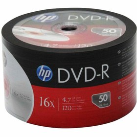 Resim HP DME00070-3 DVD-R 4.7 GB 120 MİN 16X 50Lİ PAKET FİYAT 