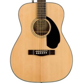 Resim Fender CC-60S Concert Akustik Gitar - Natural / Walnut 