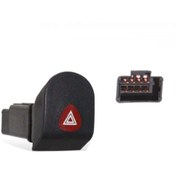 Resim parçazamanı Renault Kangoo Dörtlü Flaşör Anahtarı 