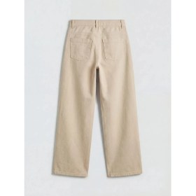 Resim LC Waikiki Lcw Kids Bej Wideleg Kız Çocuk Pantolon 
