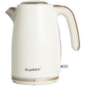 Resim Berghoff Gem Pearl 1.7 Litre Vanilya Krem Rengi Gold Modern Su Isıtıcı 