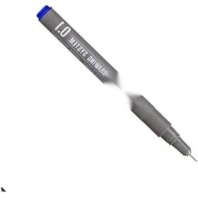 Resim Mavi Çizim Kalemi, 0.1 Mm Hassas Uç 