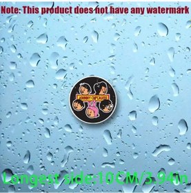 Resim Xuweiwei 2pcs Bob's Bakers Su Geçirmez Vinyl Çıkartma Araç Laptop Kask Motosiklet İçin Dayanıklı 