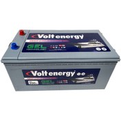 Resim VOLT ENERGY 12 V 200 Amper Deep Cycle Marin Jel Nanocarbon Akü 