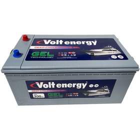 Resim VOLT ENERGY 12 V 200 Amper Deep Cycle Marin Jel Nanocarbon Akü 