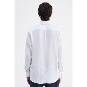 Resim D'S Damat Ds Damat Comfort Beyaz Düz Gömlek 6HC020302304M 