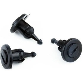 Resim Lasonstiges 10/20 Adet Ön Tampon Motor Izgaraları Diskler Klipler Nissan Qashqai Micra Için Plastik Toka 