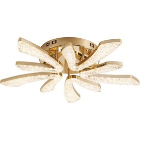 Resim Quinn 10'lu Gold 3 Renkli Modern Plafonyer Led Avize Gold 