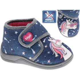 Resim Beppi Kız Çocuk Kaymaz Taban Ev Panduf 