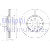 Resim DELPHI BG3929 Fren 7701207897 (WA989551) (Fiyat:2 Adet İçindir) 