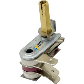 Resim Semaver, Ocak ve Tost Makinesi Termostat 3 Uçlu 10 Amper 2cm Mil 