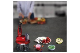 Resim Tefal Dilimleyici ve Rende 4 Bıçaklı Powelix 1500W Güç 1,5 Litre Cam Hazneli Mutfak Robotu + Hassas Mutfak Tartısı 