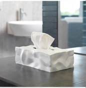 Resim Wipy Cube Iı Kozmetik Mendil Kutusu, Dikdörtgen Mendil Dispenseri, Tasarım Mendil Kutusu 